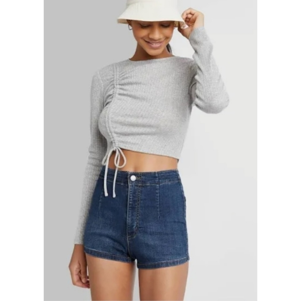 Wild Fable Super Highest Rise Denim Shorts